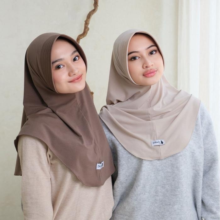 Dhinda Hijab - Daily Hijab Pet Instan Jersey Ity Size M