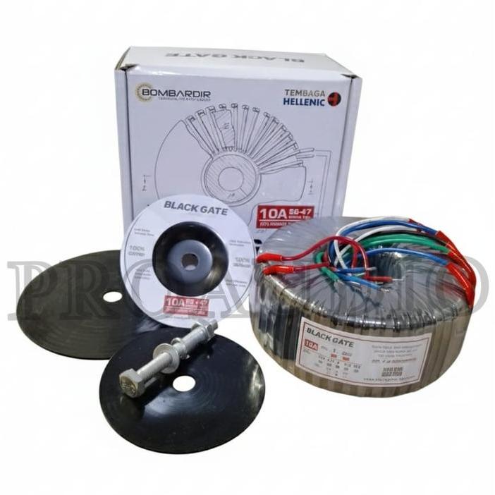 Trafo Donat Toroid Blackgate 10A 47V Ct 10 A 47 V Original
