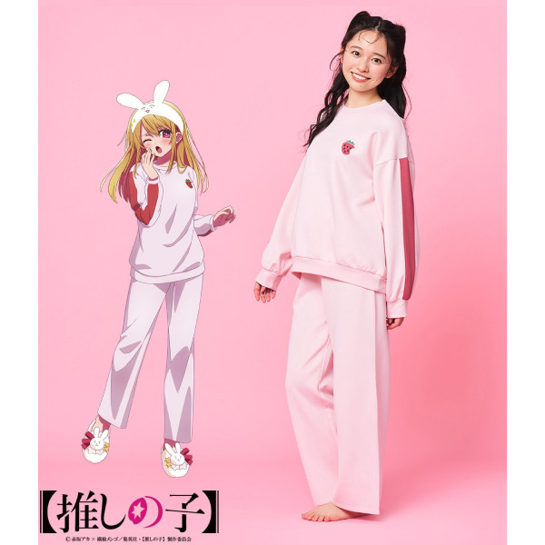 [PO] [Sweater] (PEACH JOHN) PEACH JOHN x Oshi no Ko Ruby's Sweat Pyjamas ATSQ [WAJIB TANYAKAN STOCK 