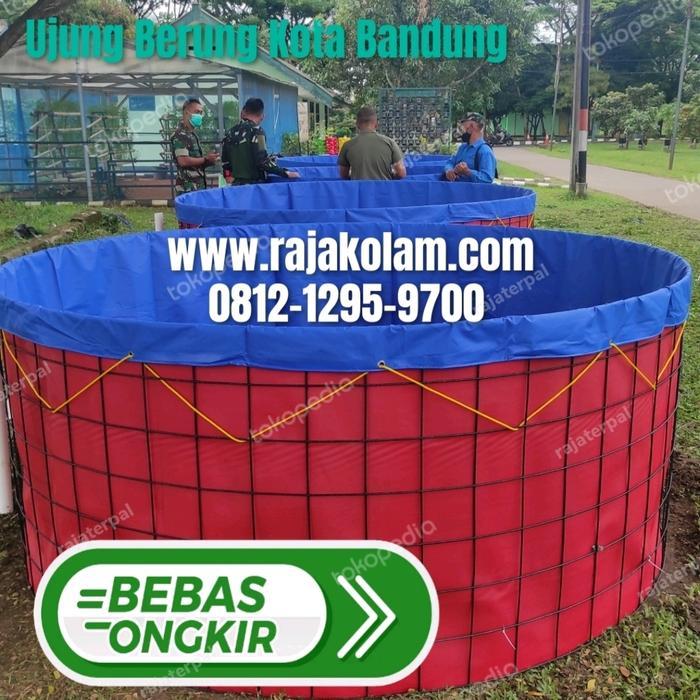 DISKON kolam bundar Fullset diameter 2.5m tinggi 105cm untuk Jonggol 3 set