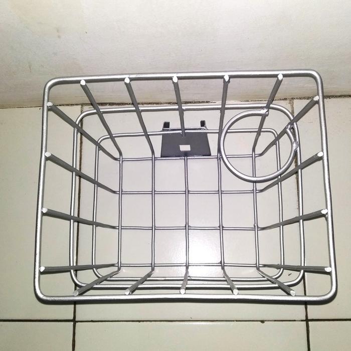 keranjang sepeda lipat front blok