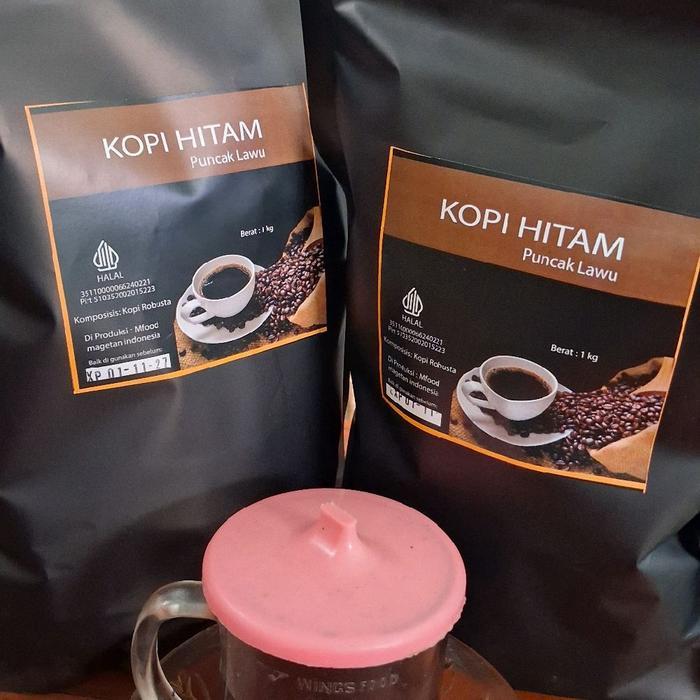 Premium Kopi Puncak Lawu Hitam Robusta 1kg