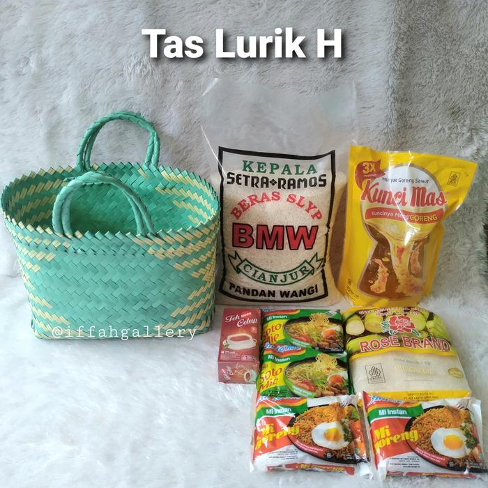 Sembako Lurik Paket Sembako Tas Lurik H Sembako Ramadhan dan Parcel Lebaran Lurik H Sembako Ramadhan