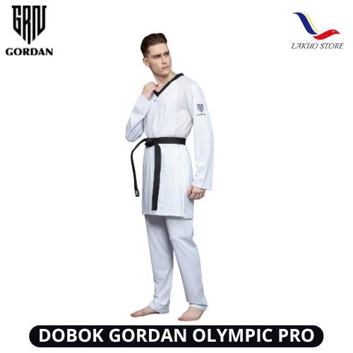 Dobok Gordan Olympic Pro 1 / Dobok Olympic / Dobok Taekwondo Gordan / Seragam Taekwondo / Seragam