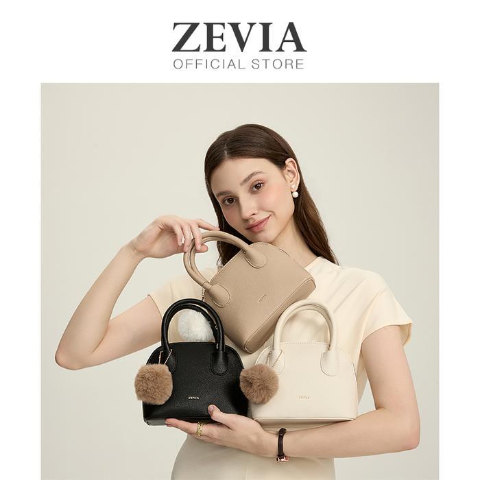 Elizabeth -  Tas Selempang Wanita Fashion Sling Bag Women Shoulder Kulit Hitam