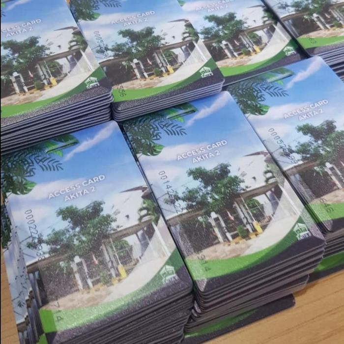 "New" Kartu Akses RFID / ID Card RFID - 125 Khz - Custom Print UV