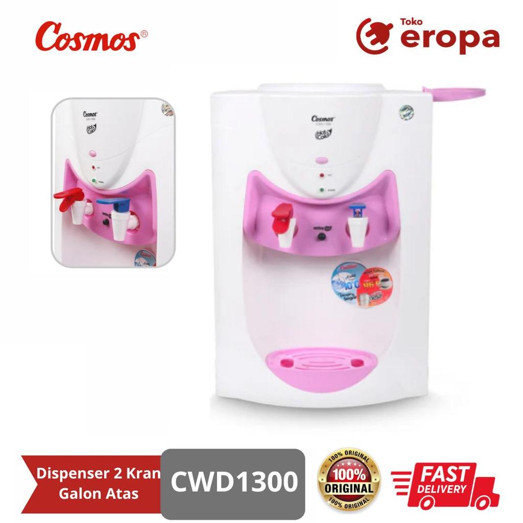 Dispenser 2 Kran Galon Atas Cosmos CWD1300