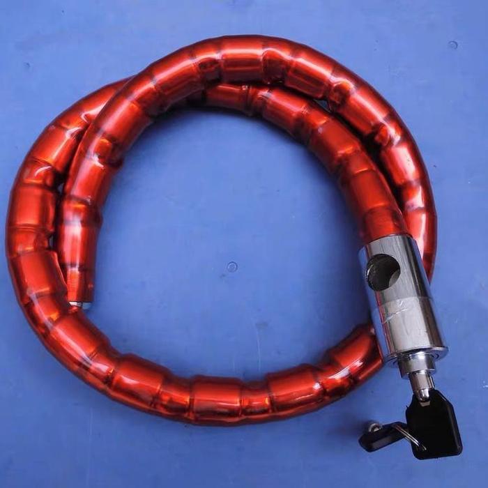 Todax Gembok Sepeda/Kunci Gembok Rantai Sepeda/Sepeda Motor/Helm/Pagar Kunci Kunci Gembok