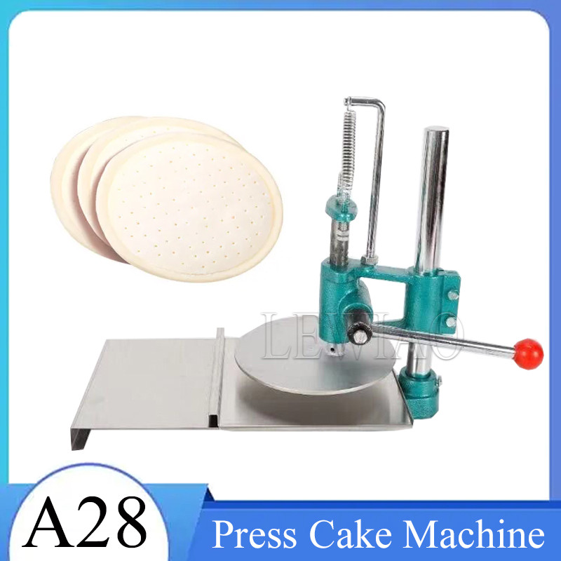 Pizza Dough Flattening Machine Manual Noodle Press Dough Roll Sheet Press Pizza Noodle Press Pastry