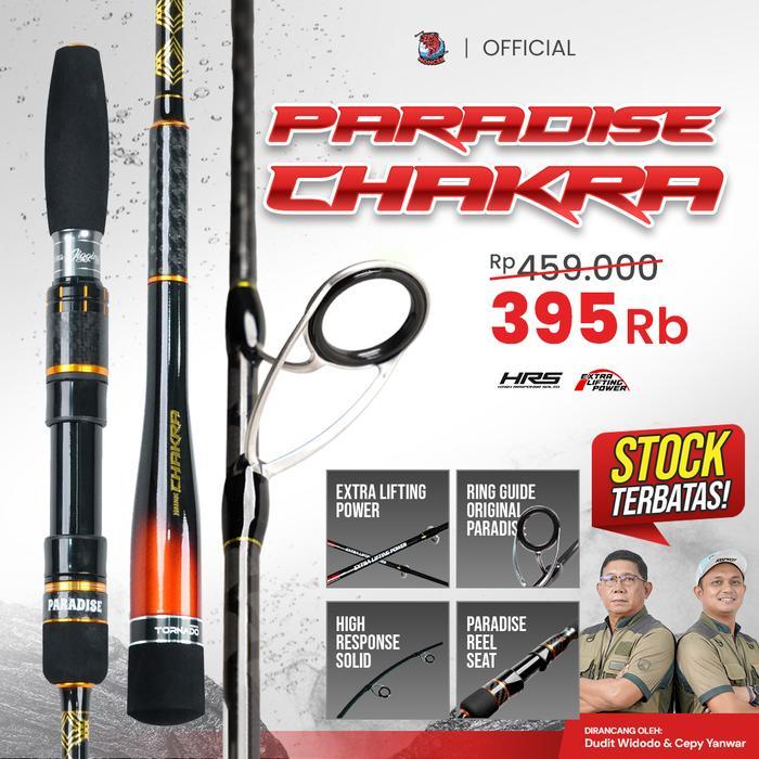 PARADISE - Joran Pancing Paradise Chakra Joran Specialist Jigging 180CM PE2-6 HRS Extra Lifting