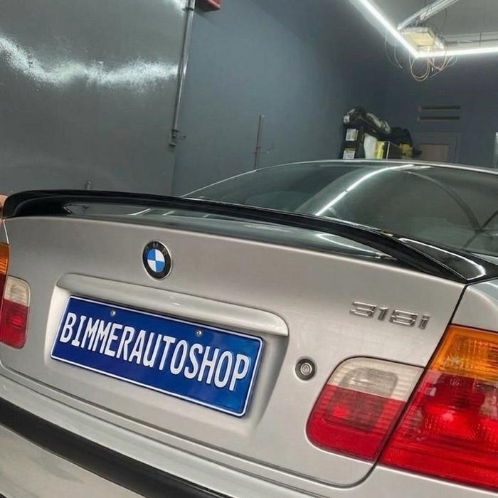 Wing Spoiler BMW E46 Hamann Style Plastik ABS (1998-2004) Coupe dan Sedan*
