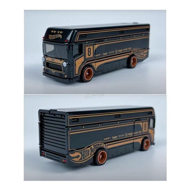 Hot Wheels Euro Hauler NEW LOOSE Diorama Track Day