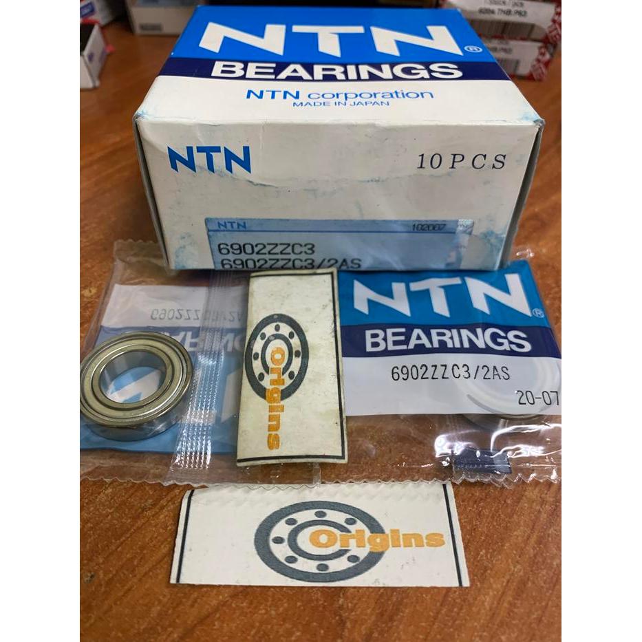 BEARING 6902 ZZ C3 NTN JAPAN 6902ZZC3