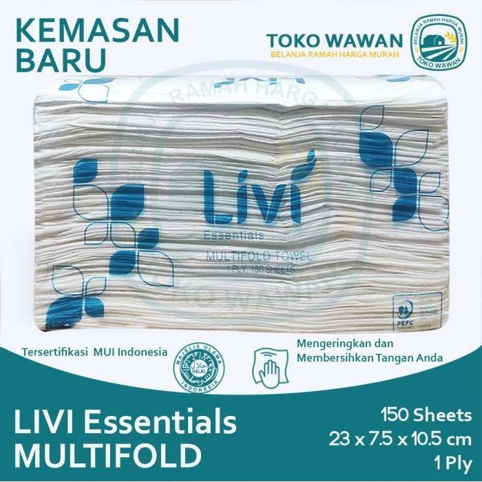 Tissue LIVI EVO TOWEL Multifold / Tissue Minyak