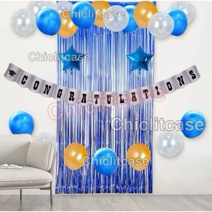 Set Paket Graduation / Dekorasi Balon Graduation / Dekorasi Graduasi / Wisuda / Kelulusan Terlaris