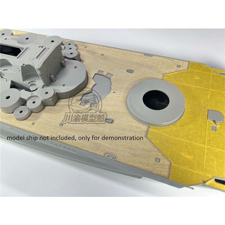 1/200 Scale IJN Yamato Battleship Metal Super Detail-up Upgrade Set for Mono Chrome A140 Model