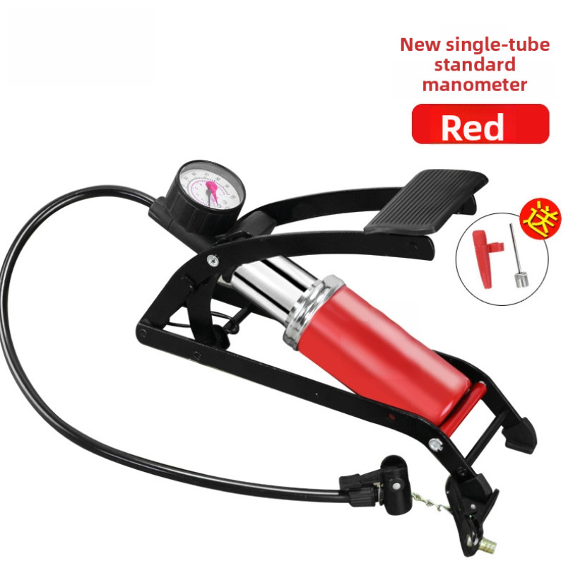 Portable Electric Bicycle Foot Pump Household Basketball Foot Pump Car-mounted Air Pump