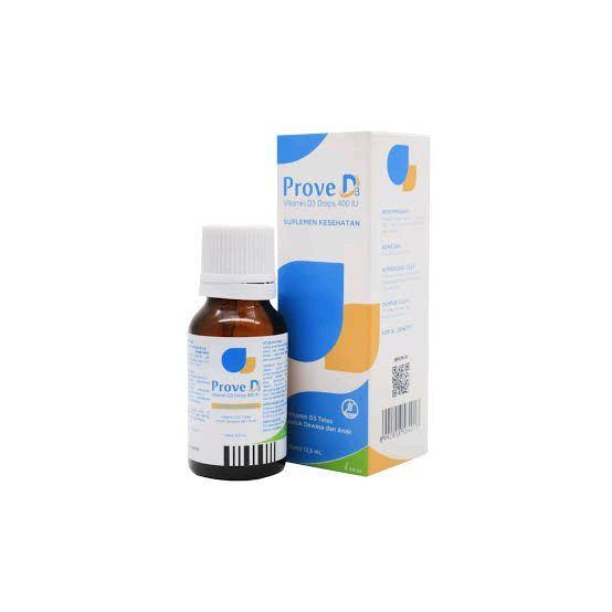 Promo Kalbe Farma Prove D3 Drops Suplemen Vitamin D3 12.5Ml Asli Original Untuk Bayi & Dewasa 400 Iu
