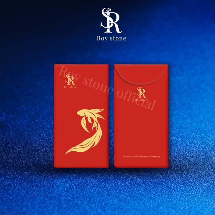 Roystone - Amplop Angpao Warna Merah Exclusive Terlaris