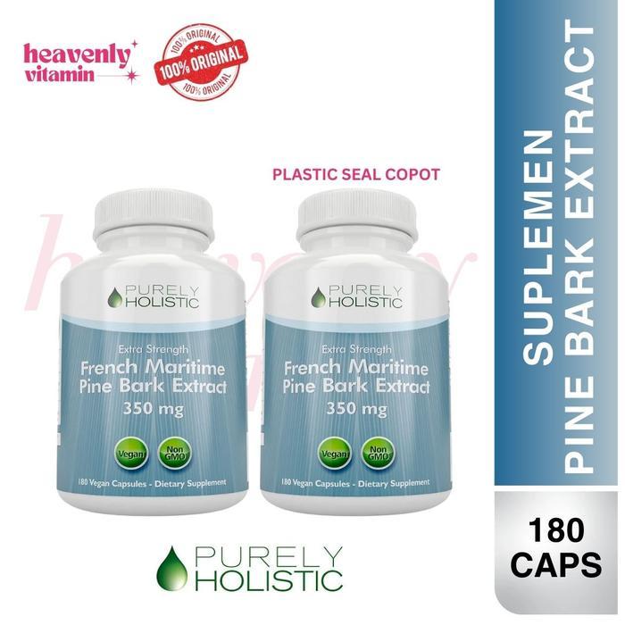 Purely Holistic Extra Strenght French Maritime Pine Bark Extract - 180