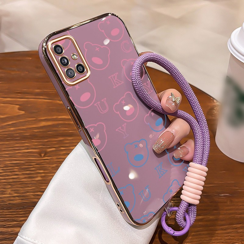 Casing Untuk Samsung Galaxy A71 Case Casing pola Pola sederhana Kasing HP Kesing mewah Silikon Softc