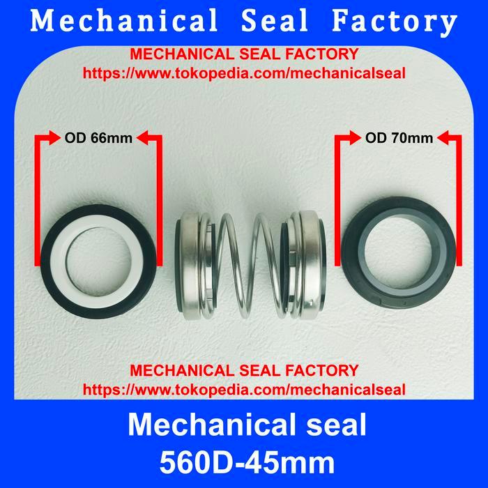 Mechanical seal 560D-45 / ED560-45 / ED 560-45 (as 45mm)