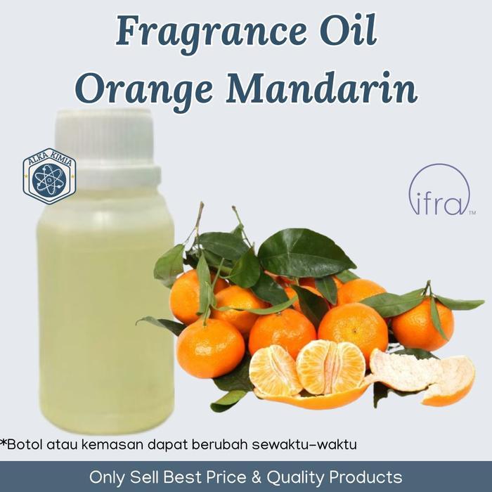 Fragrance Oil Orange Mandarin 100gr / FO Orange Mandarin Pewangi Sabun & Bodycare / Fresh Clean