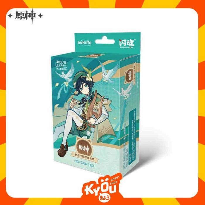 HOT SALE VENTI ZHONGLI EULA HU TAO XIAO KOKOMI GENIUS INVOCATION TCG STARTER DECK VOL. 2 -