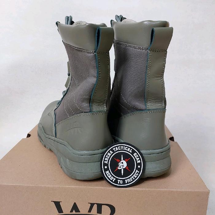 Sepatu PDL Hijau Model Battle X Jatahm