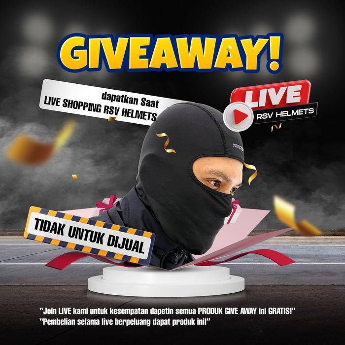 Luminousess// Produk Khusus Live Shopping Rsv Helmets - Freebie Selama Live (Join Live Rsv / Tidak