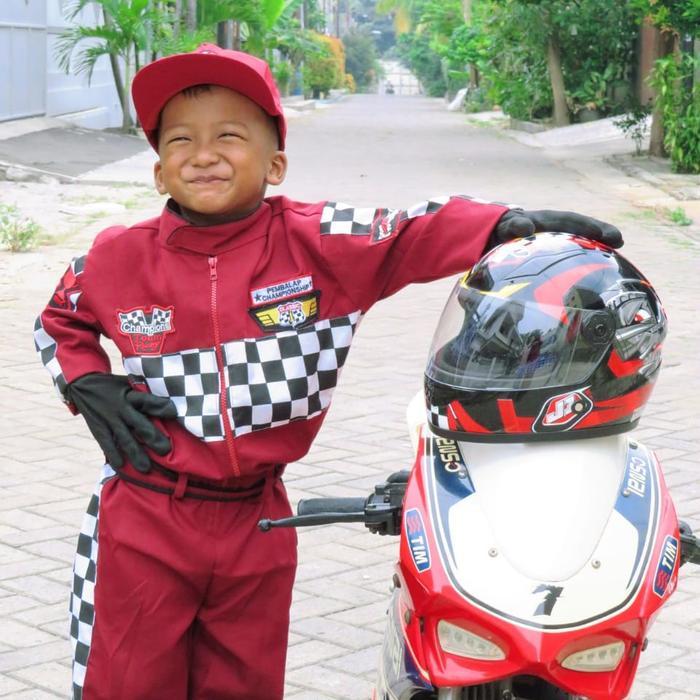 "New" Helm Full Face Anak Scott / helm full face anak anak cowok / Helm Full Face Scott Helm Murah