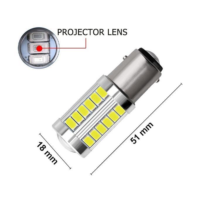 "New" Lampu LED Bayonet Brake Rem 1157 33 MATA Senja Mobil Motor