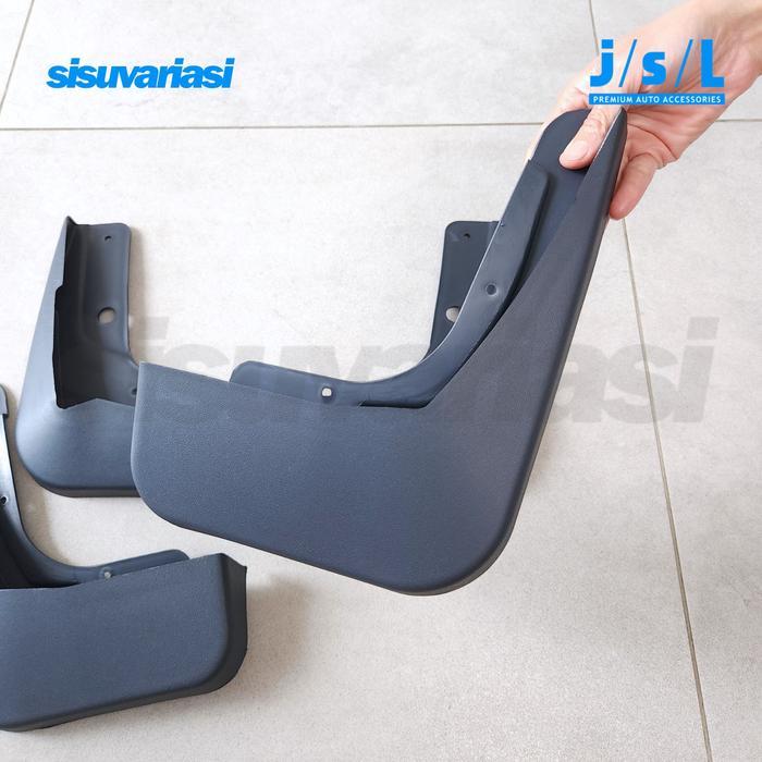 "New" Mudguard Rush Terios 2018-2025 JSL Mud Guard Aksesoris Mobil Pelindung Lumpur