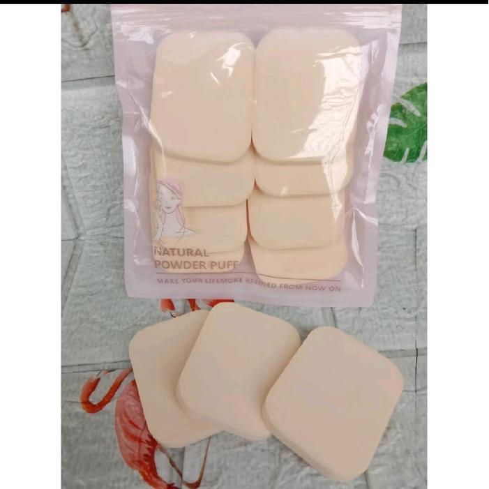 [isi 8] SPON BEDAK ISI 8 PCS SEGI BULAT - SPONS MAKE UP FOUNDATION - BLENDING SPONGE