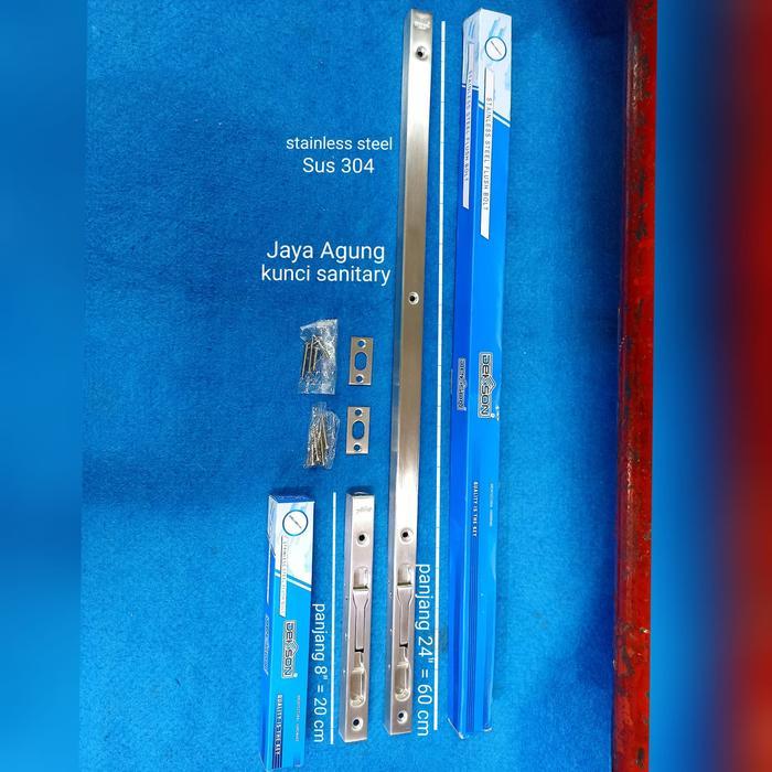 Slot Tanam Dekson FB 040 8"+ 24"/Grendel Tanam Dekson 60cm Stainless