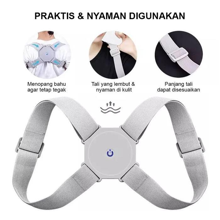 Alat Penegak Punggung Alat Terapi Bungkuk Penyangga Tulang Punggung