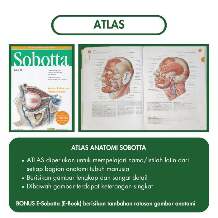 Promo Paket Sobotta Atlas Anatomi + Buku Ajar Anatomi Free Sampul Terlaris