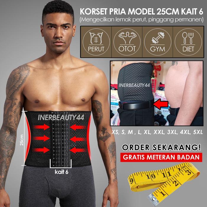 Korset Pria / Korset Pelangsing Perut Cowok Terlaris