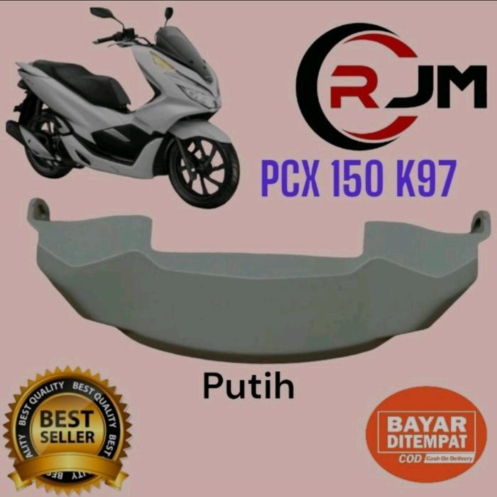 COVER FRONT CENTER PCX 150 K97 PEARL WHITE DAGU PCX 150 PUTIH MUTIARA