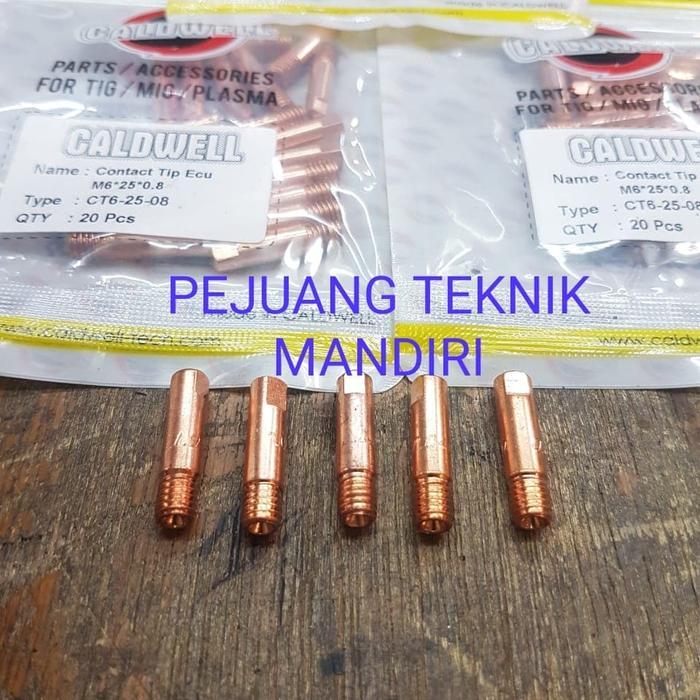 NEW CONTACT TIP M6 X 25 KONTAK TIP M6 X 25