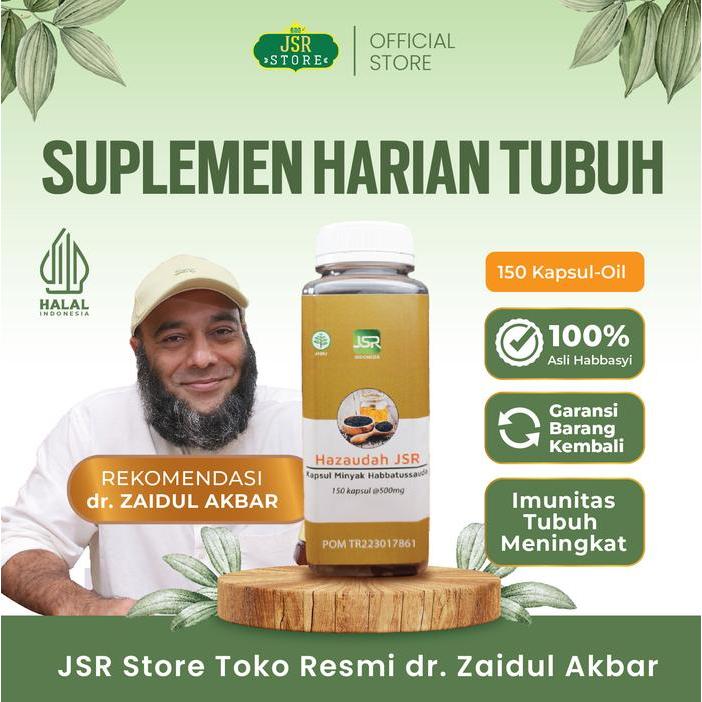 Habbatussauda Oil JSR Rekomendasi dr Zaidul Akbar - 150 Kapsul
