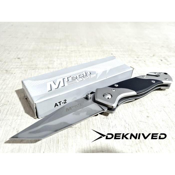 Credifox - Pisau Lipat Survival Outdoor Titanium Mtech Made In U.S.A " Deknived "
