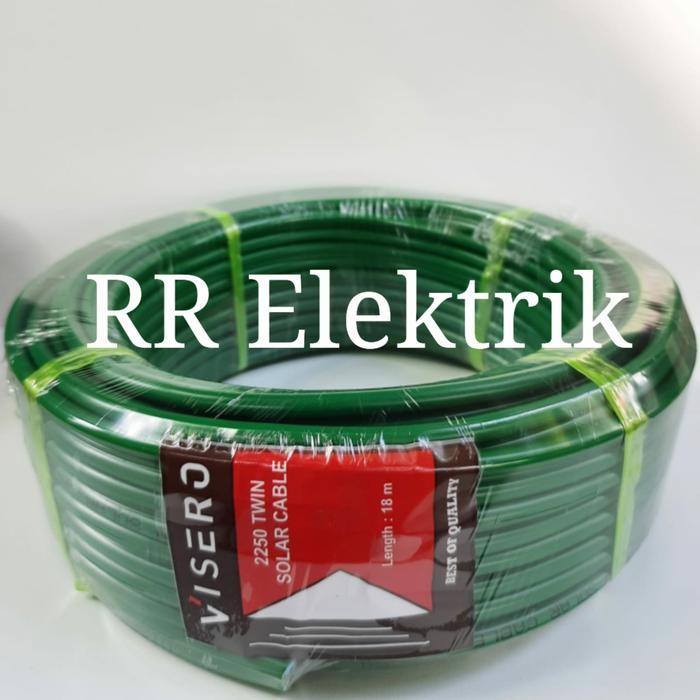 TERLENGKAP Kabel Solar Cell Kabel Solar Panel Kabel Panel Surya 2 x 2,5 18 meter