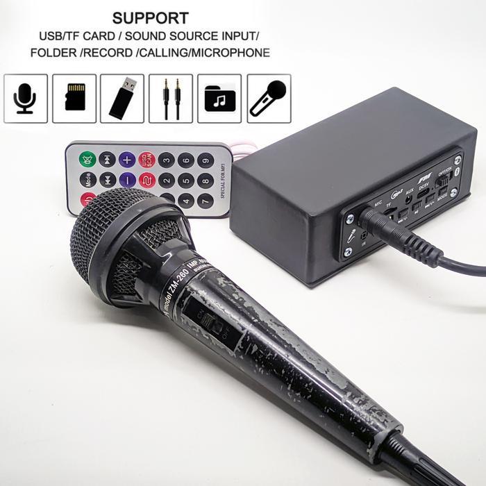 Mesin Ampli Bluetooth Karaoke