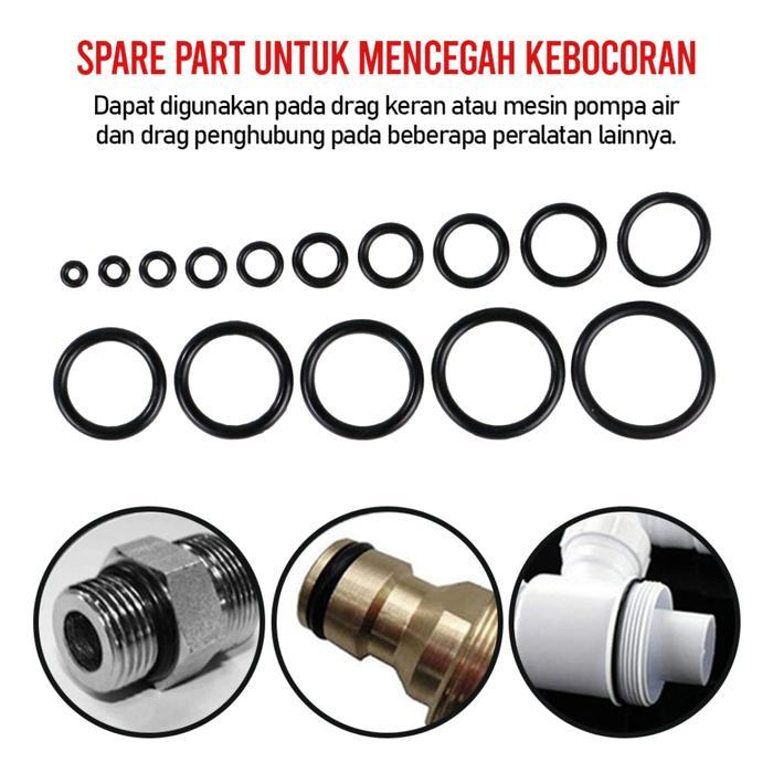 NEW {200 pcs} Karet Seal O Ring Seal Karet O Ring