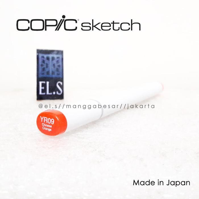 Spidol Sketch Marker Warna YR09 Chinese Orange