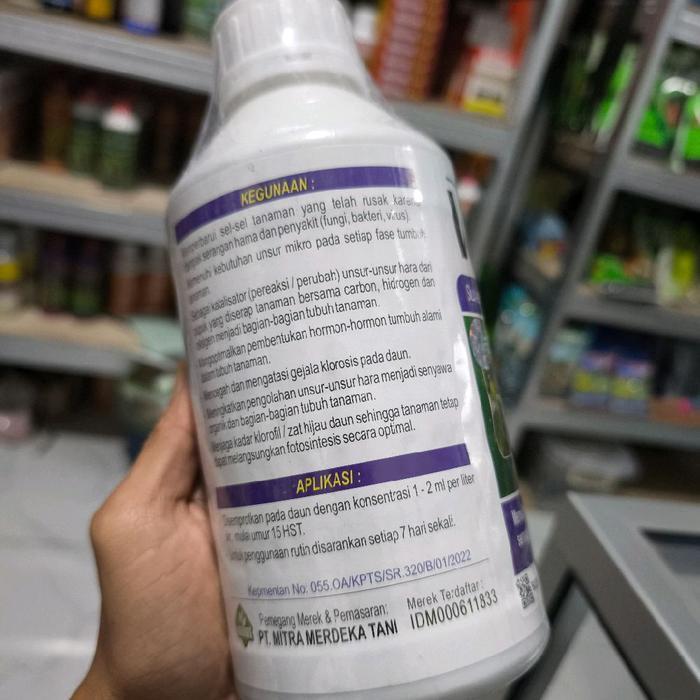 Bersama_Kitaa Vitaron Sl Pupuk Cair 1 Liter - Daun Hijau Tanaman - Suplemen Sel Tanaman Chelated -