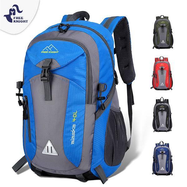 Tnf - Tas Ransel Backpack Pria 40L Tas Ransel Sekolah Cowok Waterproof Tas Punggung Kuliah Hiking