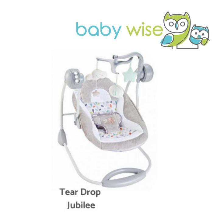 Right Start Deluxe Portable Swing - TearDropJubilee