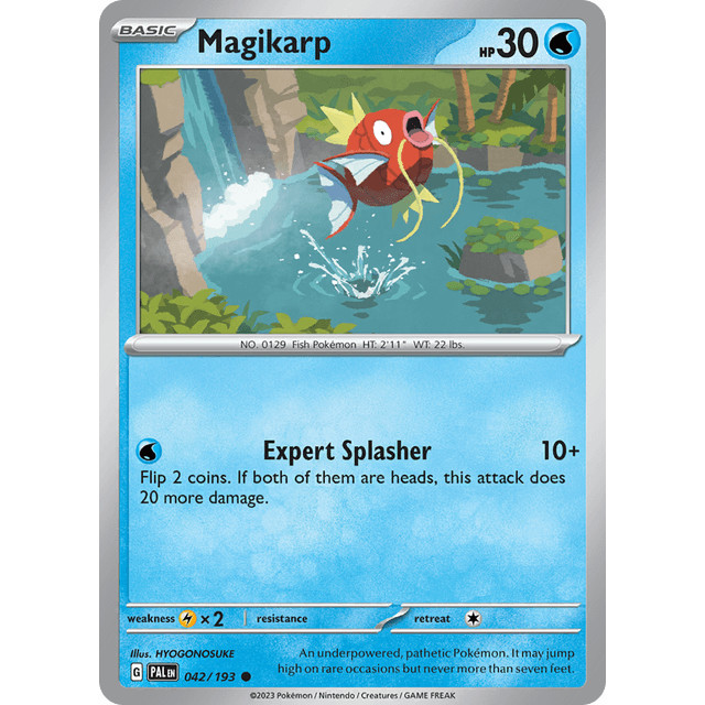 EN Magikarp 042/193 PAL - TCG English - Paldea Evolved (Scarlet & Violet Series)
